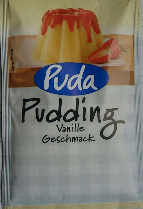 Puddingpulver Vanille, Juni 2017