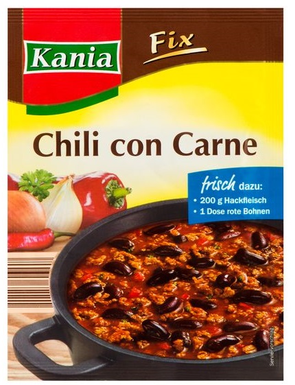 Fix für Chili con Carne, Juni 2017