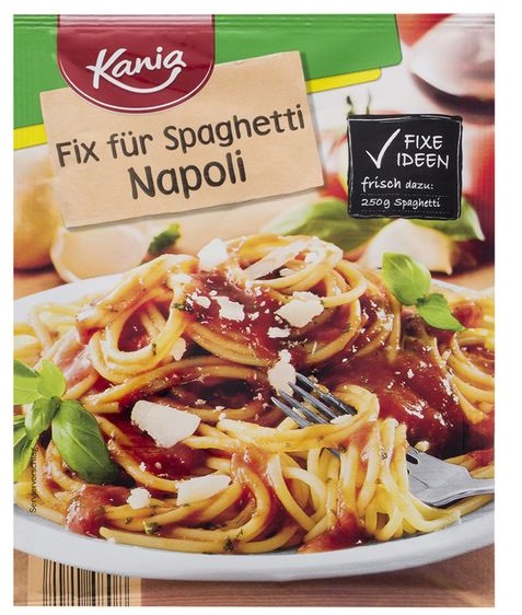 Fix für Spaghetti Napoli, Juni 2017