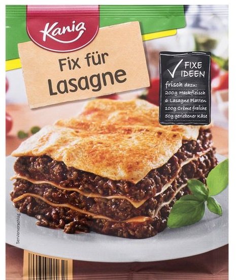Fix für Lasagne, Juni 2017