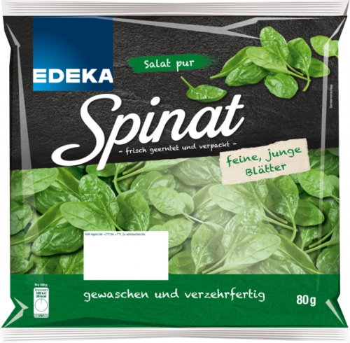 Spinat - Salat Pur, Dezember 2017