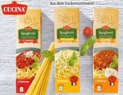 Spaghetti-Fertiggericht, Juni 2013