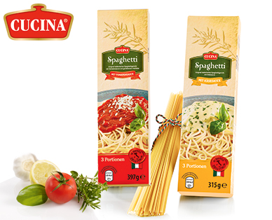 Spaghetti-Fertiggericht, Juli 2014