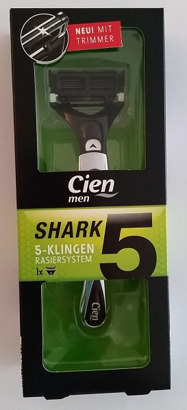 5-Klingenrasierer Men Shark 5, Januar 2018