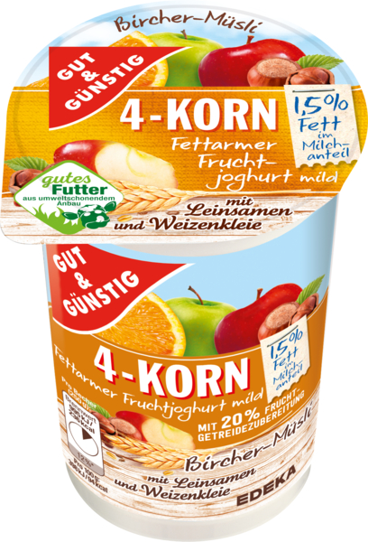 4-Korn Fruchtjoghurt Bircher-Müsli, Januar 2018