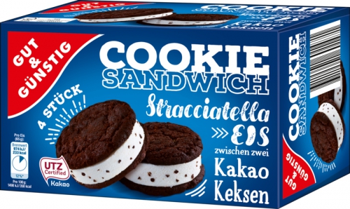 Cookie Sandwich 4x95ml, Januar 2018
