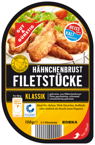 Hähnchenbrust-Filetstücke Klassik, Februar 2018
