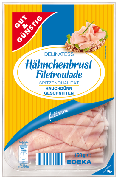 Hähnchenbrust-Filetroulade, Februar 2018