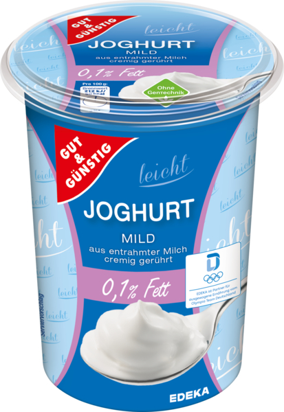 Joghurt mild, leicht, Februar 2018