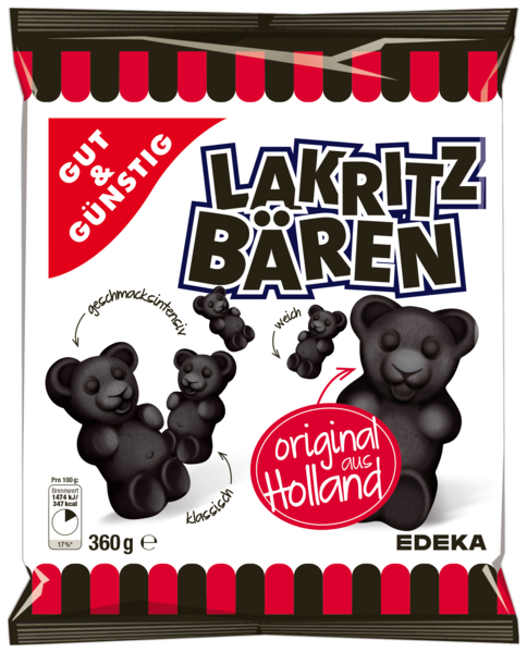 Lakritz-Bären klassisch, Februar 2018