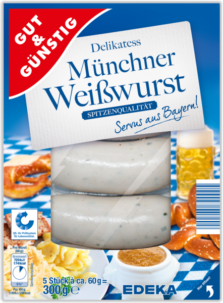 Münchner Weißwurst, Februar 2018