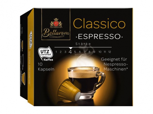 Kaffeekapseln Espresso, Februar 2018