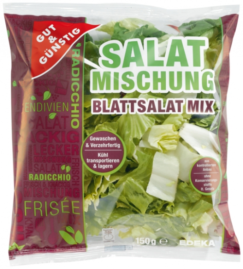 Salatmischung Blattsalat-Mix, Februar 2018