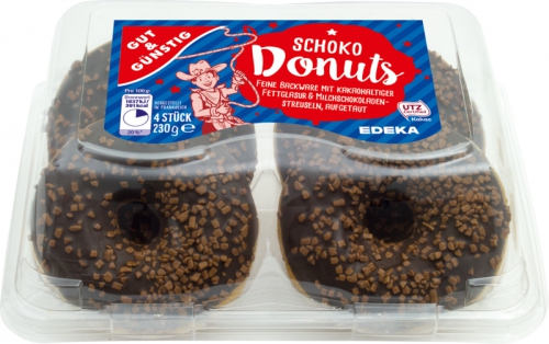 Schoko-Donuts, Februar 2018