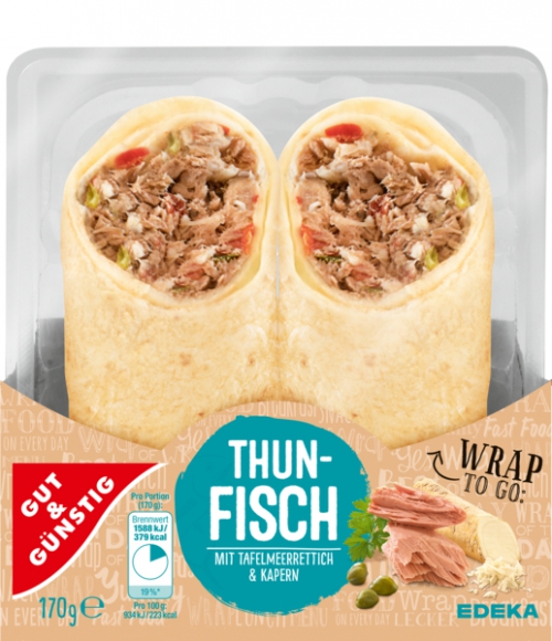 Wrap Thunfisch, Februar 2018