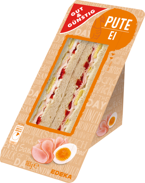 Sandwich Pute-Ei, Februar 2018