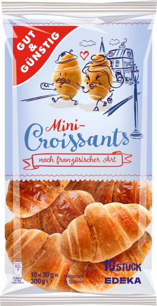 Mini-Croissants, Februar 2018