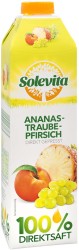 Ananas-Traube-Pfirsich Direktsaft, Februar 2018
