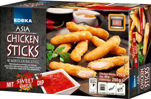 Asia Chicken-Sticks, M�rz 2018