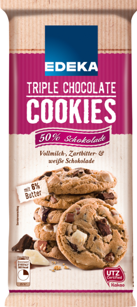 Cookies Triple Chocolate, Mrz 2018