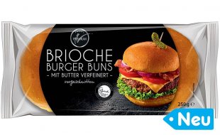 Burger Buns Brioche, April 2018