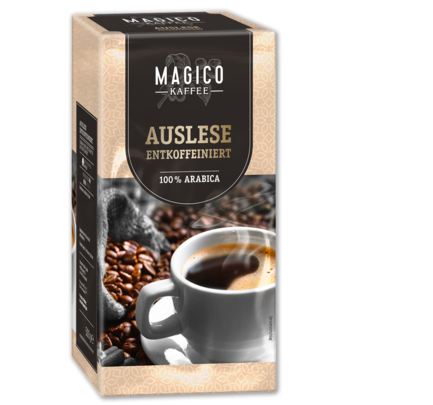 Kaffee Auslese entkoffeiniert, Juni 2018