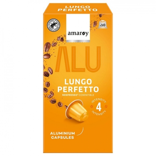 Alu Kaffeekapseln Lungo Perfetto, Februar 2023