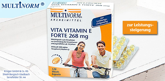 Vita Vitamin E forte 268 mg, Oktober 2011