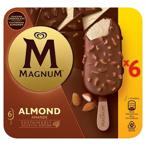 Magnum Mandel, 6x 110 ml, Februar 2023