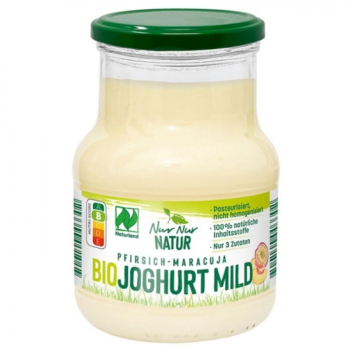 Bio-Fruchtjoghurt im Glas, Juni 2023