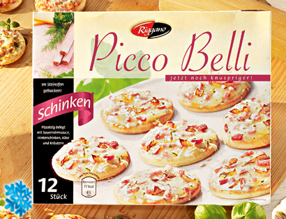 Picco Belli, Mini-Pizza, 12x 30g, Januar 2014