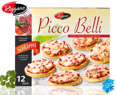 Picco Belli, Mini-Pizza, 12x 30g, Januar 2015