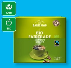 Mahlkaffee, Bio-Fairtrade, 2x 250g, Februar 2024
