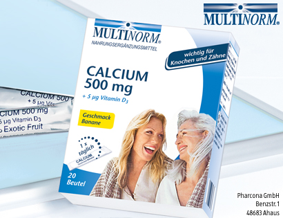 Calcium 500 mg, Oktober 2013