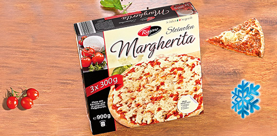 Pizza Margherita, 3x 300g, Mai 2012