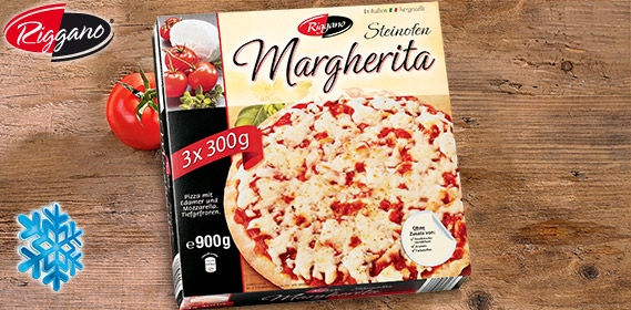 Pizza Margherita, 3x 300g, Dezember 2012