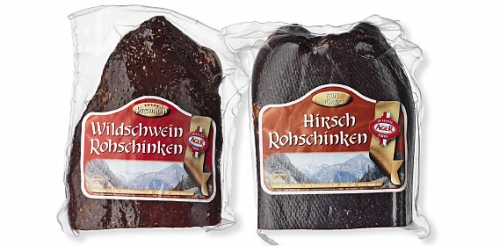 Rohschinken Hirsch/Wildschwein, September 2009