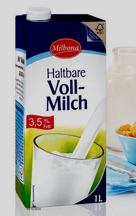 H-Milch 3,5%, Dezember 2014