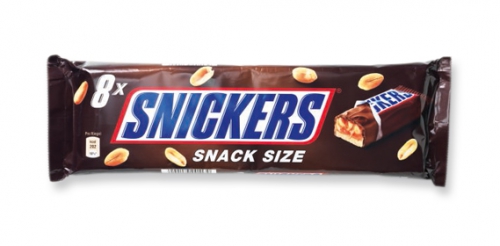 Snickers Snack Size, September 2011