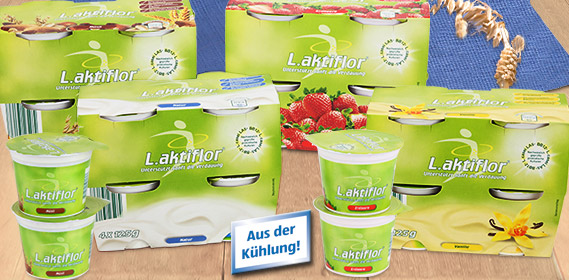 Joghurt, L.aktiflor, 4x 125 g, Mrz 2011