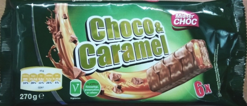 Choco & Caramel Riegel, September 2017