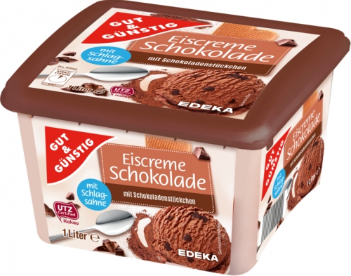 Premium Eiscreme Schokolade, Januar 2018