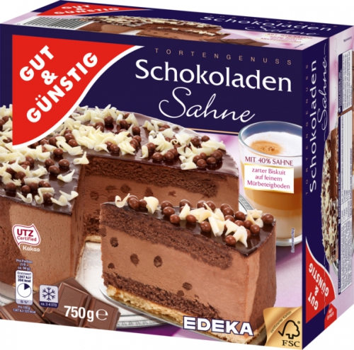 Schokoladen-Sahne-Torte, Dezember 2017