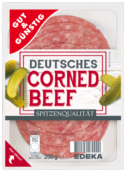 Deutsches Corned Beef, Dezember 2017