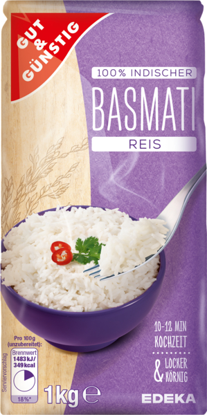 Basmati Reis, Januar 2018