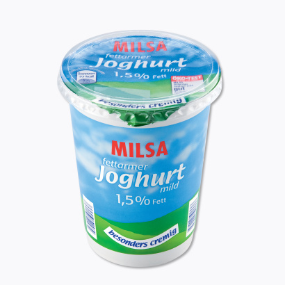 MILSA fettarmer Joghurt mild 1,5%, M�rz 2012