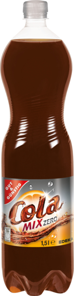 Cola Mix, 0 % Zucker, Dezember 2017