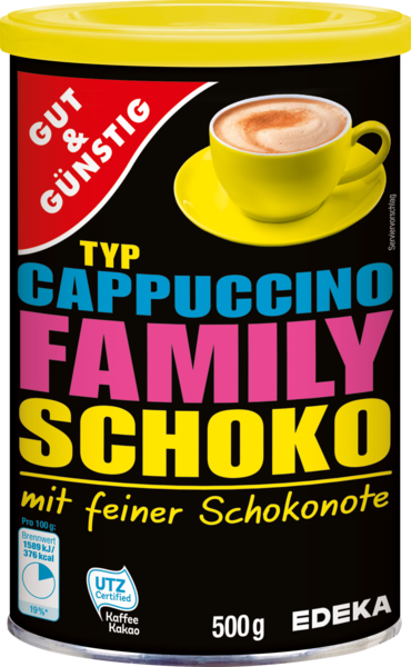 Cappuccino Schoko, Januar 2018