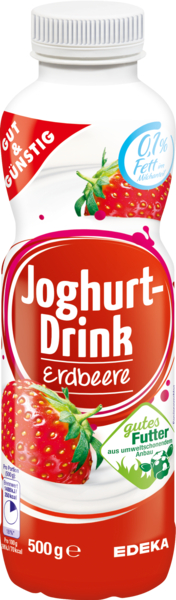 Joghurt-Drink Erdbeere, Januar 2018