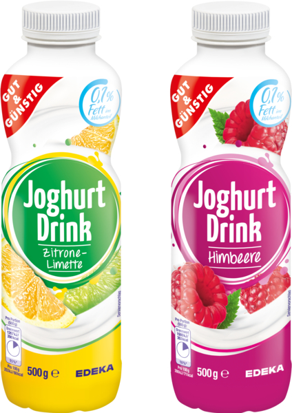 Joghurt-Drink Saison-Sorten, Januar 2018